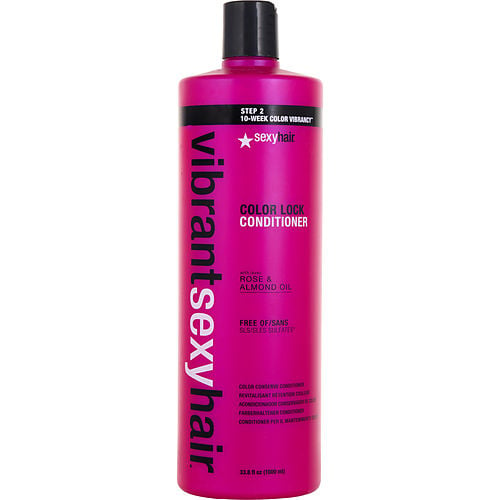 Sexy Hair Concepts Sexy Hair Vibrant Sexy Hair Color Lock Conditioner 33.8 Oz (Packaging May Vary)