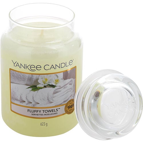 Yankee Candle Yankee Candle Fluffy Towels Scented Large Jar 22 Oz