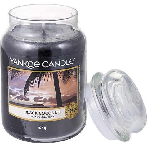 Yankee Candle Yankee Candle Black Coconut Scented Large Jar 22 Oz