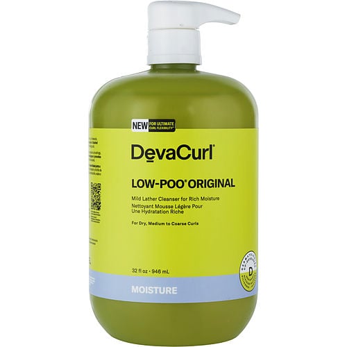 Deva Concepts Deva Curl Low Poo Original Mild Lather Cleanser 32 Oz (Packaging May Vary)