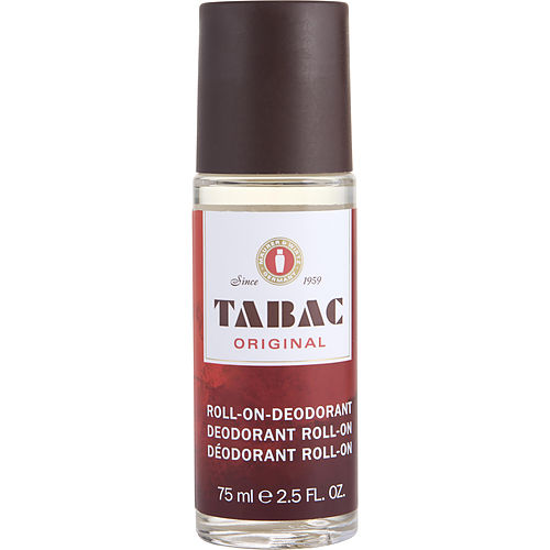 Maurer & Wirtz Tabac Original Deodorant Roll On 2.5 Oz (Glass Bottle) For Men