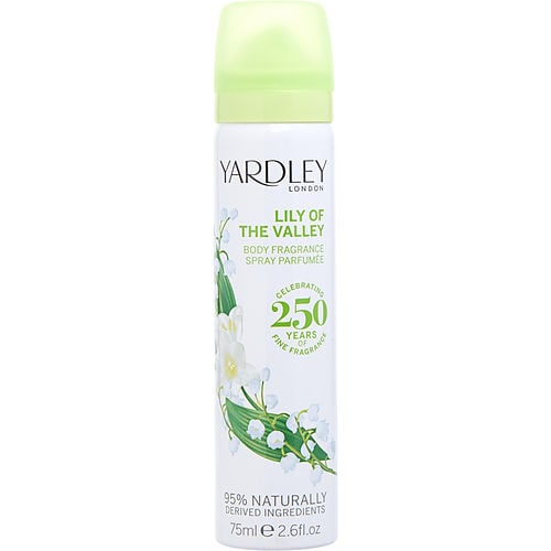 Yardley Yardley Lily Of The Valley Body Spray 2.6 Oz (New Packaging)