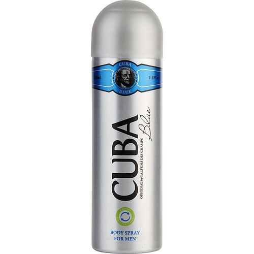Cuba Cuba Blue Body Spray 6.6 Oz