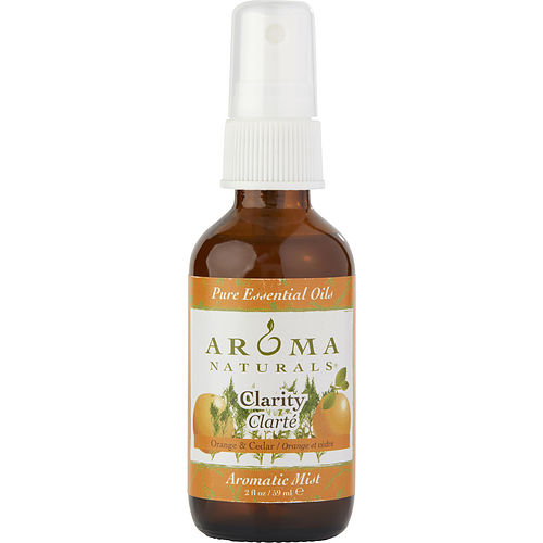 Clarity Aromatherapyclarity Aromatherapyaromatic Mist Spray 2 Oz.  The Essential Oil Of Orange And Cedar Is Rejuvinating And Reduces Anxiety.