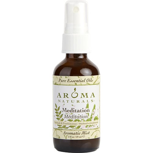 Mediation Aromatherapy Meditation Aromatherapy Aromatic Mist Spray 2 Oz.  Combines The Essential Oils Of Patchouli & Frankincense To Create A Warm And Comfortable Atmosphere.