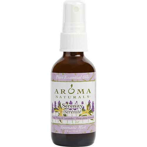 Serenity Aromatherapy Serenity Aromatherapy Aromatic Mist Spray 2 Oz. Combines The Essential Oils Of Lavender And Ylang Ylang To Enhance Inner Balance And Well-Being.