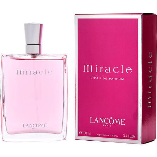 Lancome Miracle Eau De Parfum Spray 3.4 Oz (New Packaging)