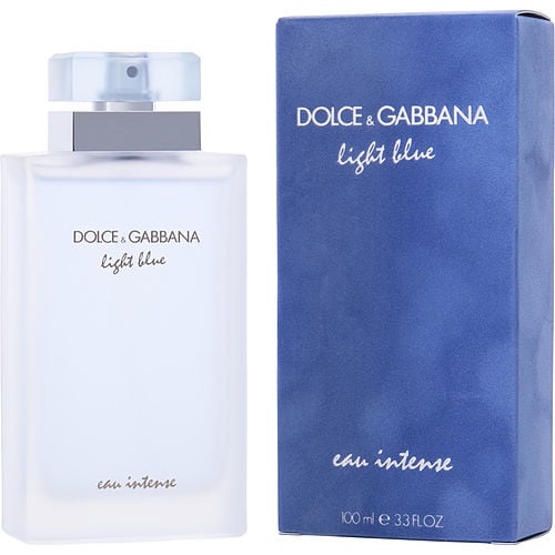 Dolce & Gabbanad & G Light Blue Eau Intenseeau De Parfum Spray 3.3 Oz