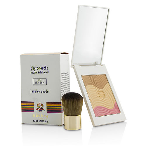 Sisley Sisley Phyto Touche Sun Glow Powder With Brush - # Trio Peche Doree  --11G/0.38Oz For Women