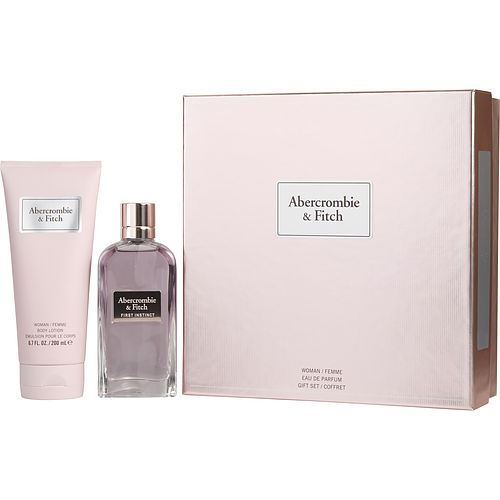 Abercrombie & Fitchabercrombie & Fitch First Instincteau De Parfum Spray 3.4 Oz & Body Lotion 6.7 Oz