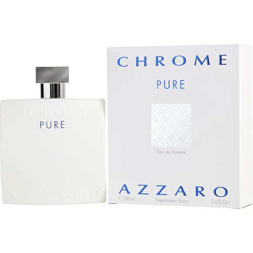 Azzaro Chrome Pure Edt Spray 3.4 Oz