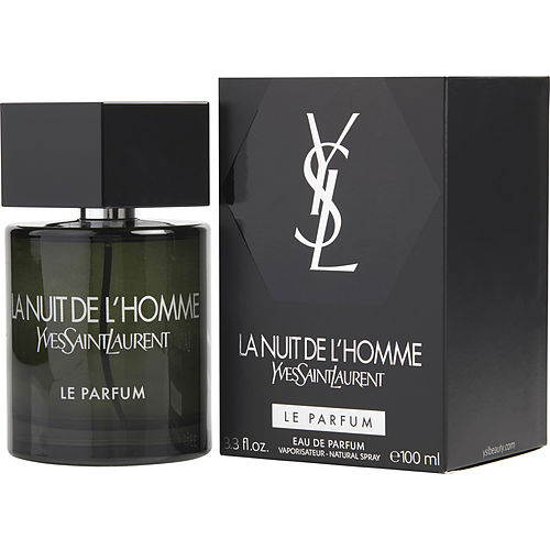 Yves Saint Laurent La Nuit De L'Homme Yves Saint Laurent Le Parfum Eau De Parfum Spray 3.3 Oz (New Packaging)