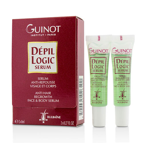 Guinot Guinot Depil Logic Anti Hair Regrowth Face & Body Serum  --2X8Ml/0.27Oz For Women