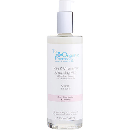 The Organic Pharmacy The Organic Pharmacy Rose & Chamomile Cleansing Milk - For Sensitive Skin  --100Ml/3.3Oz