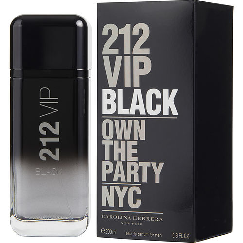 Carolina Herrera 212 Vip Black Eau De Parfum Spray 6.8 Oz