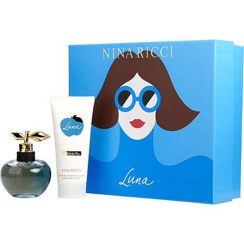 Nina Ricci Luna Nina Ricci  Edt Spray 2.7 Oz & Creamy Body Lotion 3.4 Oz For Women