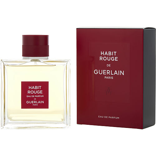 Guerlain Habit Rouge Eau De Parfum Spray 3.3 Oz (New Packaging)