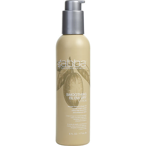 Abba Pure & Natural Hair Care Abba Smoothing Blow Dry Lotion 6 Oz (New Packaging) For Unisex