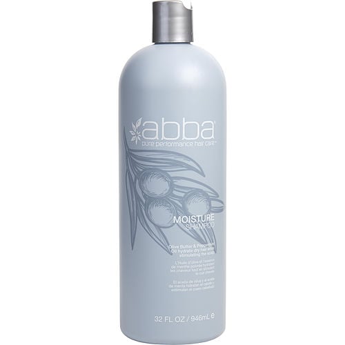 Abba Pure & Natural Hair Care Abba Moisture Shampoo 32 Oz (New Packaging)