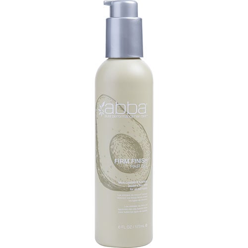 Abba Pure & Natural Hair Care Abba Firm Finish Hair Gel 6 Oz (New Packaging)