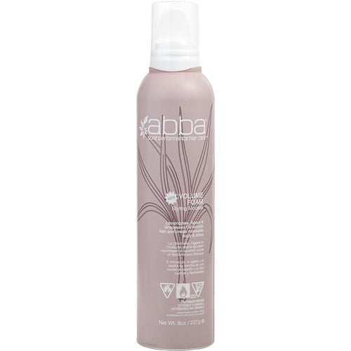 Abba Pure & Natural Hair Care Abba Volume Foam 8 Oz (New Packaging)