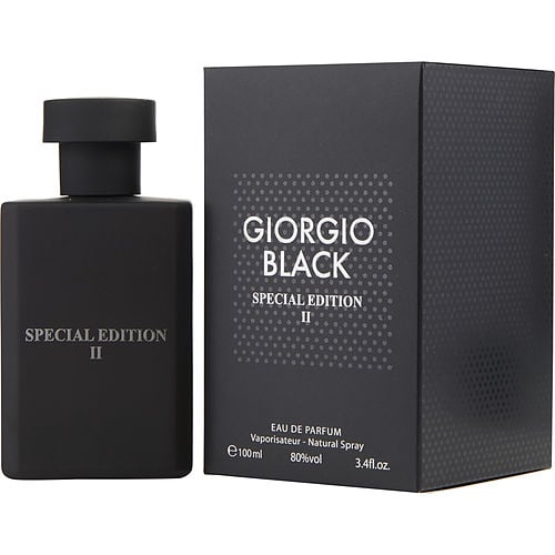 Giorgio Group Giorgio Black Eau De Parfum Spray 3.4 Oz (Special Edition Ii)