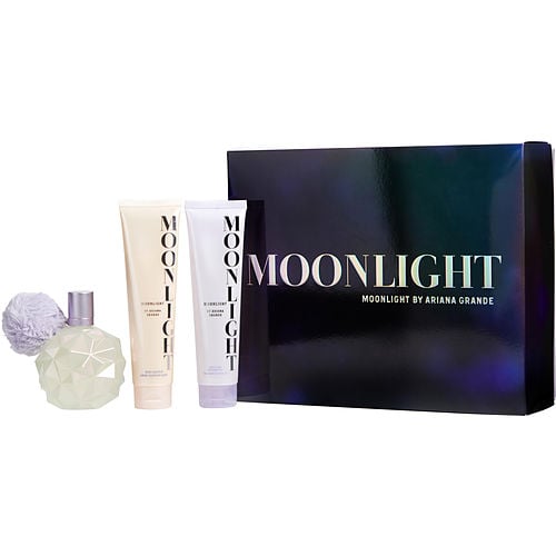 Ariana Grandemoonlight By Ariana Grandeeau De Parfum Spray 3.4 Oz & Body Souffle 3.4 Oz & Bath And Shower Gel 3.4 Oz