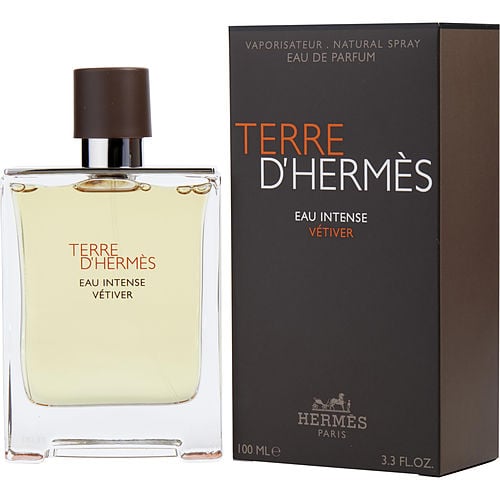 Hermes Terre D'Hermes Eau Intense Vetiver Eau De Parfum Spray 3.3 Oz