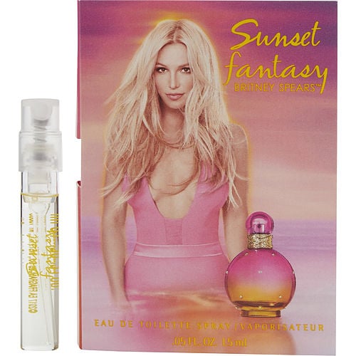 Britney Spears Sunset Fantasy Britney Spears Edt Spray Vial On Card
