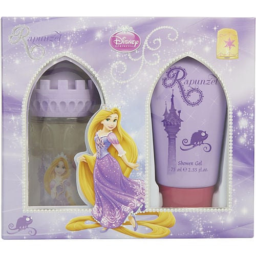 Disneytangled Rapunzeledt Spray 1.7 Oz (Castle Packaging) & Shower Gel 2.5 Oz