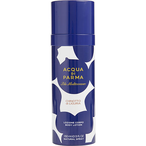 Acqua Di Parmaacqua Di Parma Blue Mediterraneo Chinotto Di Liguriabody Lotion Spray 5 Oz