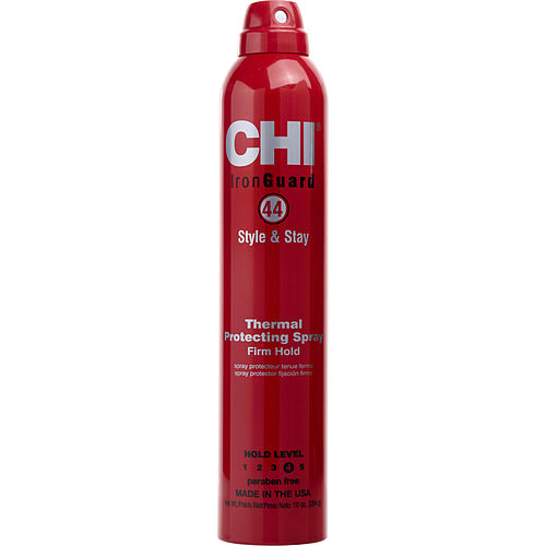 Chi Chi 44 Iron Guard Style & Stay Firm Hold Protecting Spray 10 Oz