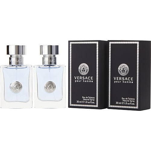 Gianni Versace Versace Pour Homme Edt Spray 1 Oz (Duo Pack)