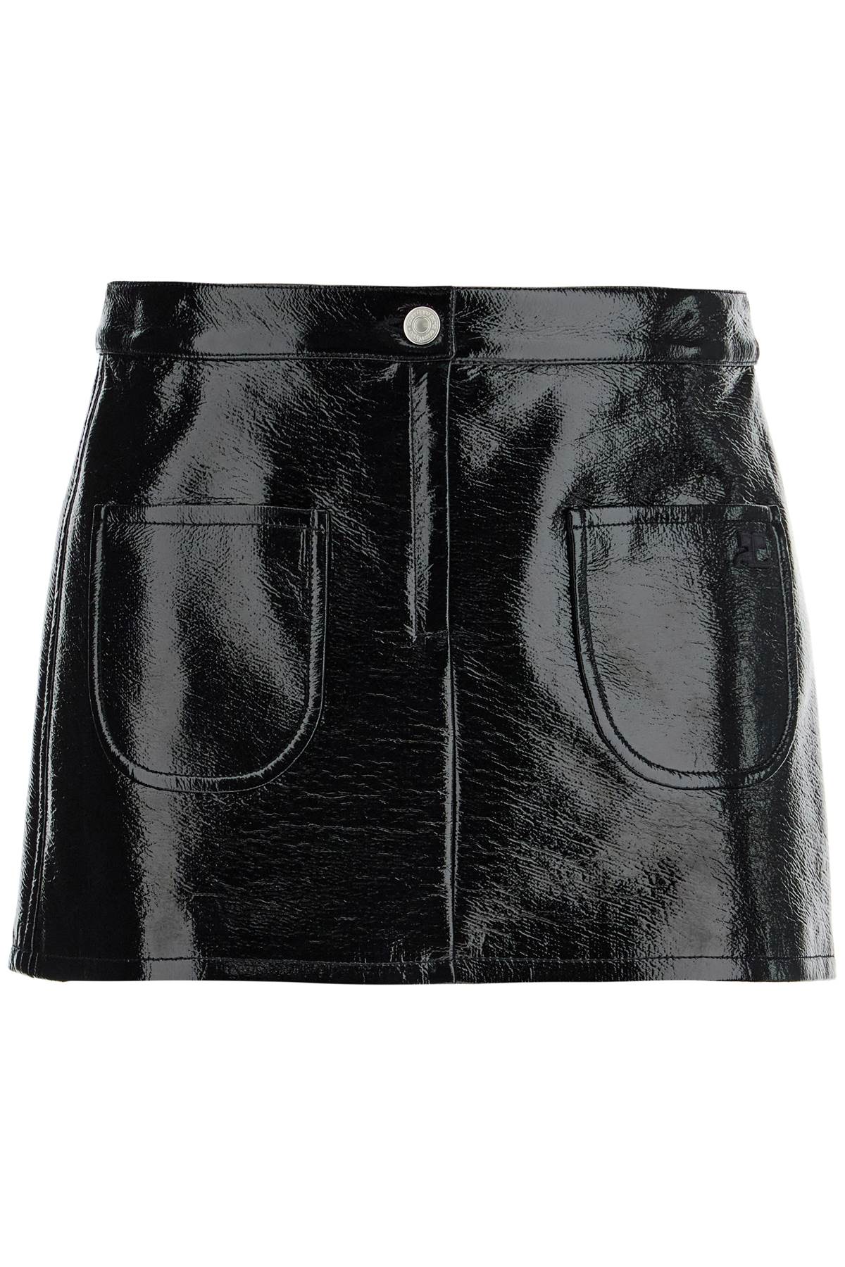 Courreges mini skirt with pockets