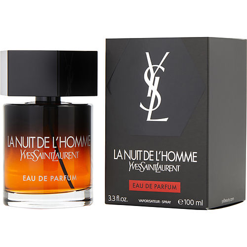 Yves Saint Laurent La Nuit De L'Homme Yves Saint Laurent Eau De Parfum Spray 3.3 Oz