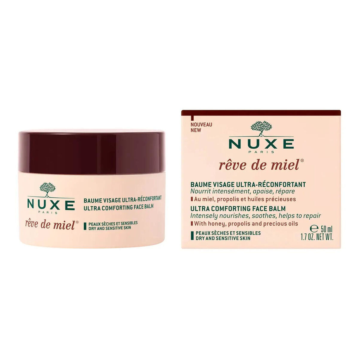 Nourishing Facial Cream Nuxe Rêve de Miel 50 ml