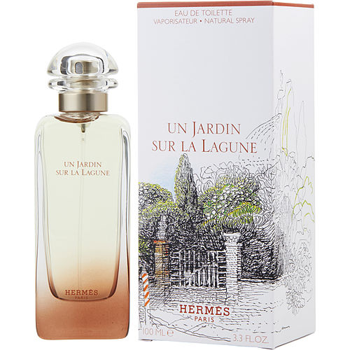 Hermes Un Jardin Sur La Lagune Edt Refillable Spray 3.3 Oz For Unisex