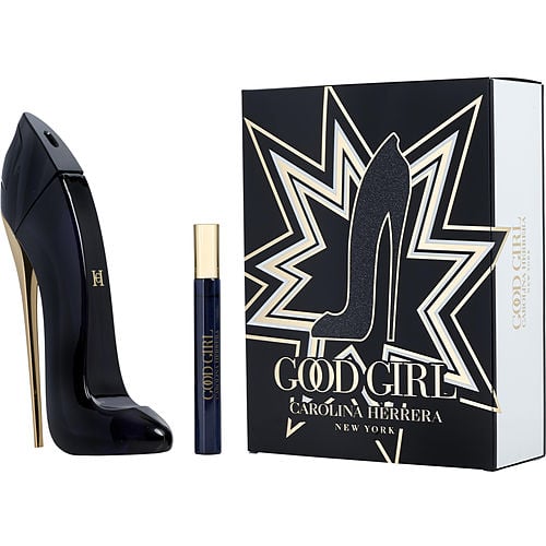 Carolina Herrera Ch Good Girl Eau De Parfum Spray 2.7 Oz & Eau De Parfum Spray 0.34 Oz Mini (Travel Offer)