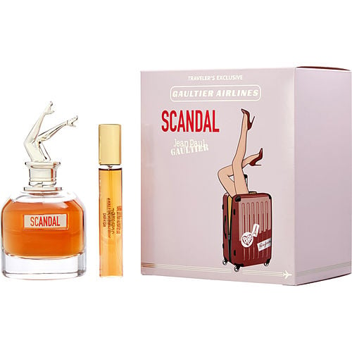 Jean Paul Gaultier Jean Paul Gaultier Scandal Eau De Parfum Spray 2.7 Oz & Eau De Parfum Spray 0.67 Oz (Travel Offer) (Packaging May Vary)