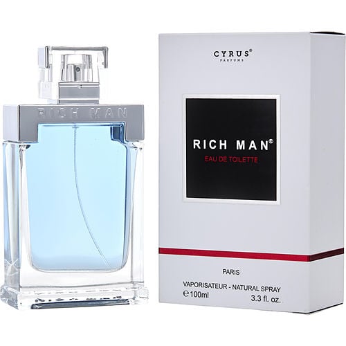 Cyrus Parfums Rich Man Edt Spray 3.3 Oz