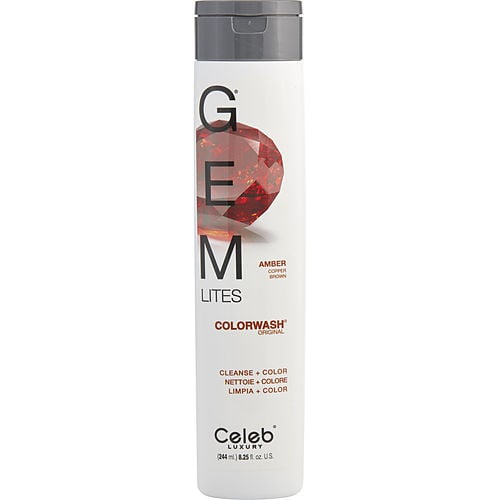 Celeb Luxury Celeb Luxury Gem Lites Colorwash Amber 8.25 Oz For Unisex