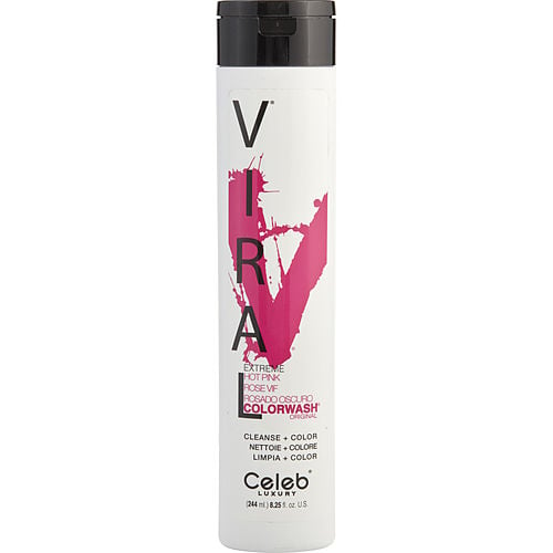 Celeb Luxury Celeb Luxury Viral Colorwash Extreme Hot Pink 8.25 Oz For Unisex