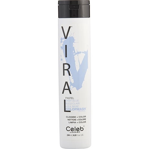 Celeb Luxury Celeb Luxury Viral Colorwash Baby Blue 8.25 Oz For Unisex