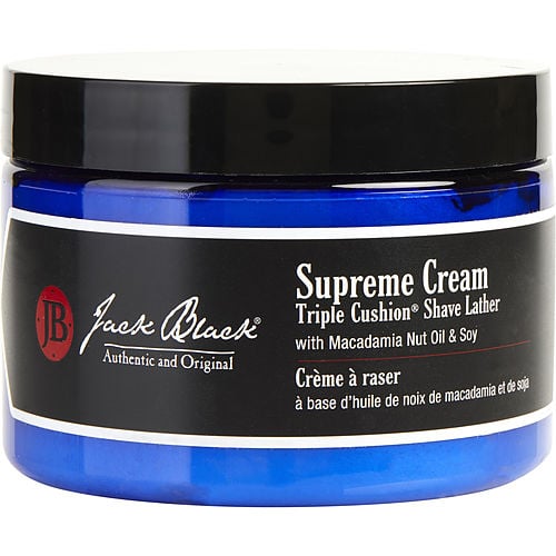 Jack Blackjack Blacksupreme Cream Triple Cushion Shave Lather--9.5Oz