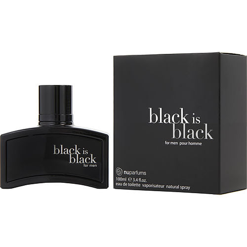 Nuparfums Black Is Black  Edt Spray 3.4 Oz