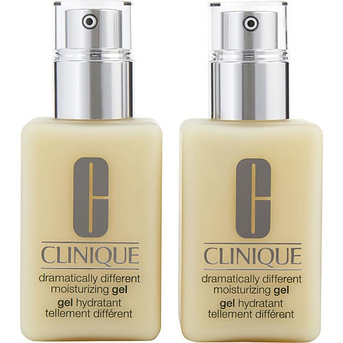 Clinique Clinique Dramatically Different Moisturizing Gel Duo Pack (Oily To Oily Combination With Pump) - 2X125Ml/4.2Oz