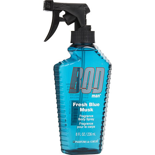Parfums De Coeur Bod Man Fresh Blue Musk Fragrance Body Spray 8 Oz