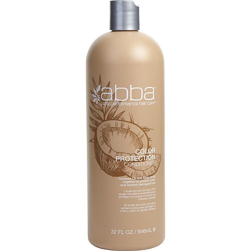 Abba Pure & Natural Hair Care Abba Color Protection Conditioner 32 Oz (New Packaging)