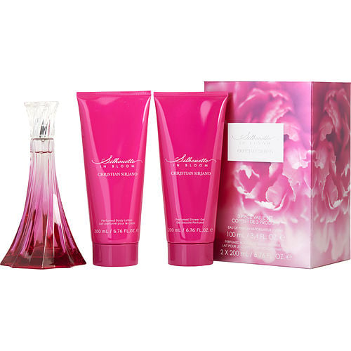 Christian Siriano Christian Siriano Silhouette In Bloom Set -Eau De Parfum Spray 3.4 Oz & Body Lotion 6.7 Oz & Shower Gel 6.7 Oz