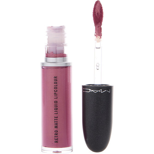 Macmacretro Matte Liquid Lipcolour - Metallic Rose (Metallic) --5Ml/0.17Oz